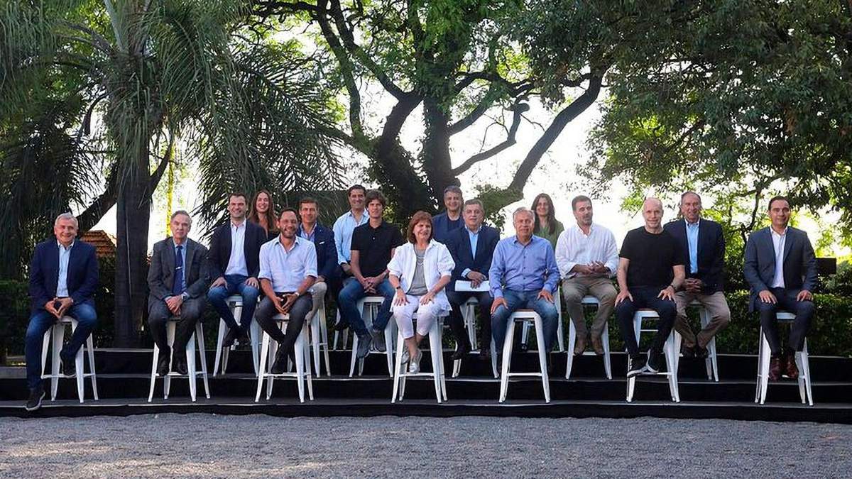 Referentes de Juntos por el Cambio. Fuente: (Twitter)