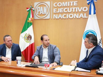 “Va por México” se reúne en sede del PAN para afinar su “presupuesto alternativo”