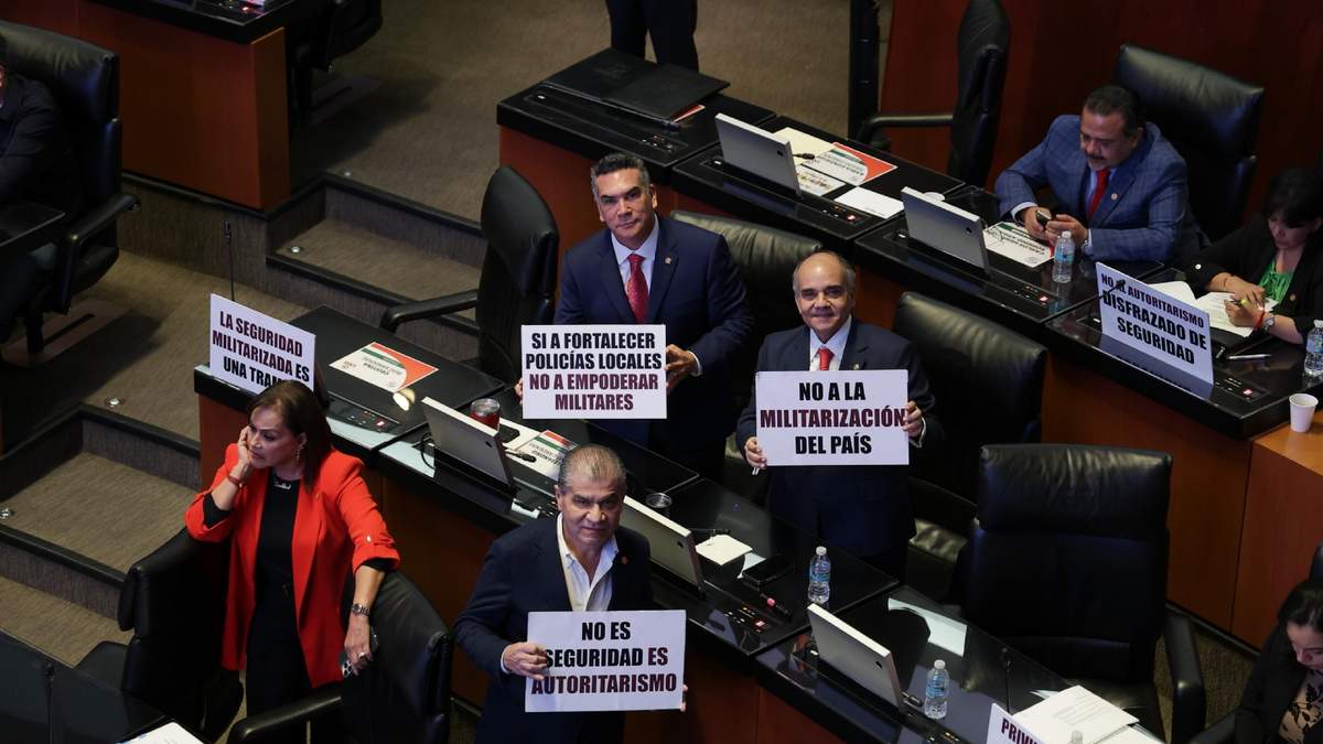 Opositores denuncia militarización