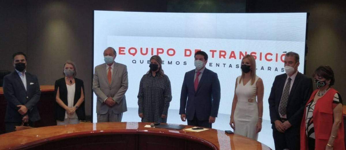 Presentación del equipo de transición