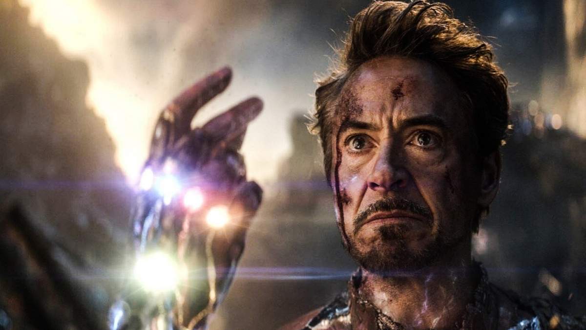Robert Downey Jr. como Iron Man en Avengers: Endgame