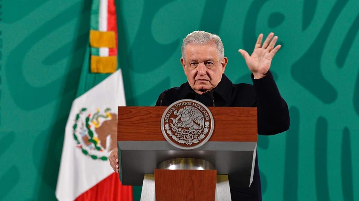 El presidente López Obrador