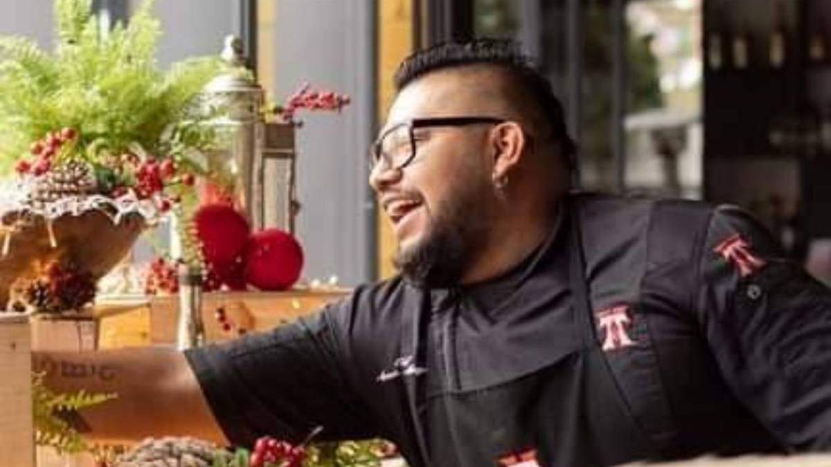 El chef Arcadio Alcázar Fuentes
