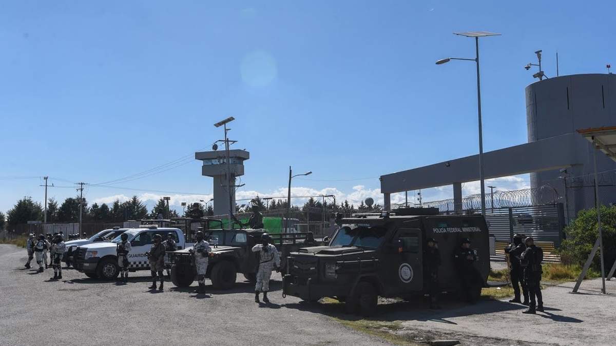 Operativo de seguridad por parte de elementos de la Guardia Nacional y el Ejército Mexicano en las inmediaciones del Altiplano