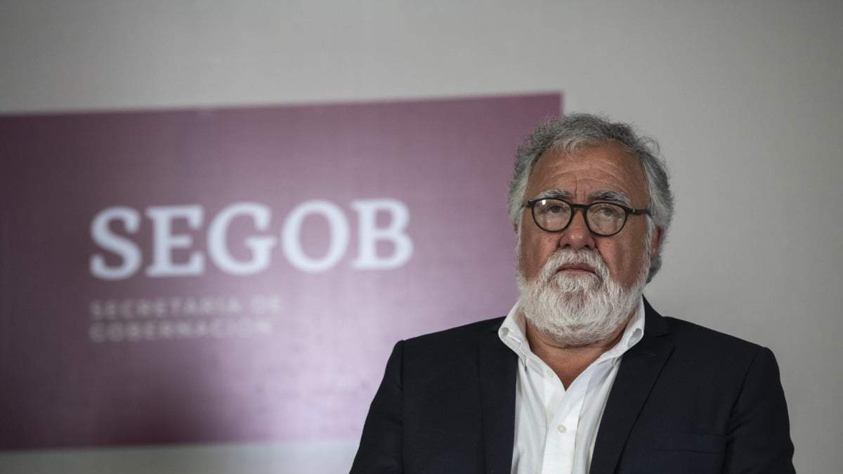 El subsecretario de Derechos Humanos, Población y Migración, Alejandro Encinas Rodríguez