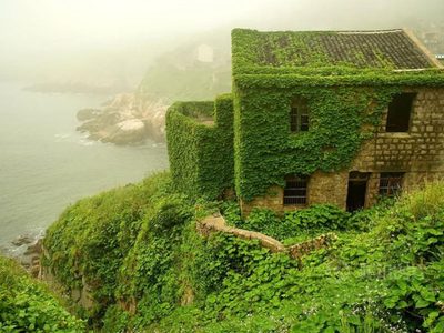 En China, un puerto pesquero abandonado es una de las estrellas de los fotógrafos