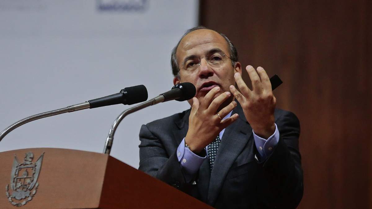 El expresidente Felipe Calderón