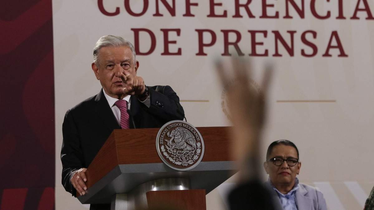 El presidente en Palacio Nacional