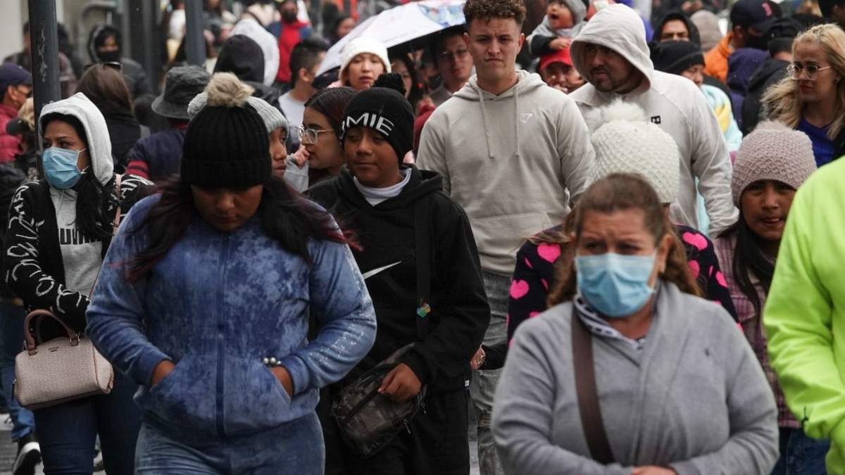 Bajas temperaturas en la ciudad de México