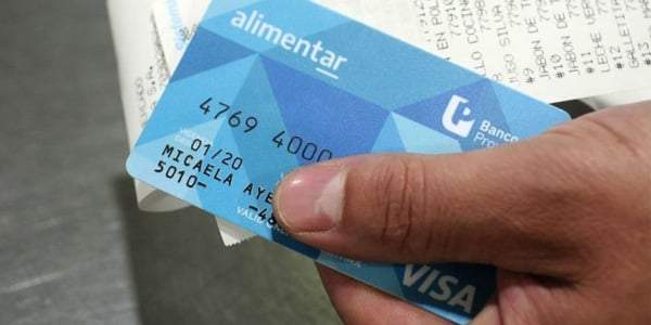 Tarjeta AlimentAR