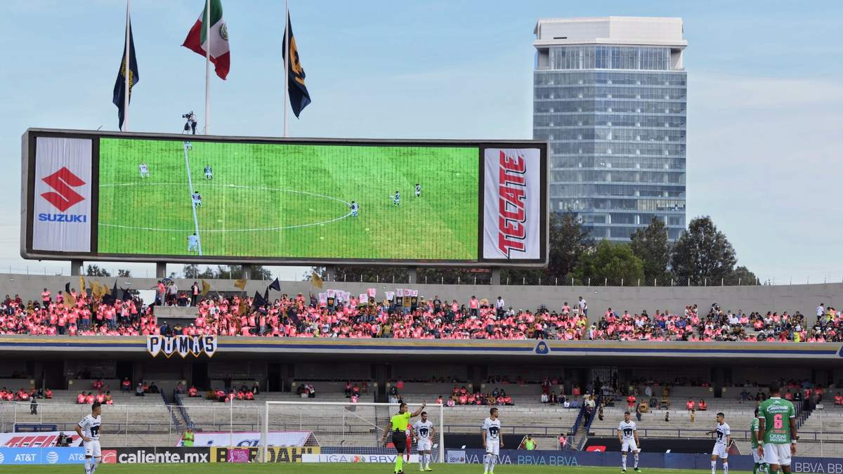 El Estadio Olímpico Universitario