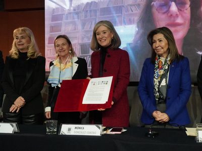 Embajadora de Francia destaca “gran compromiso” de México en lucha contra violencia de género