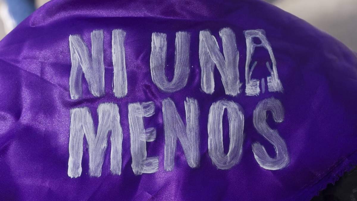 Ni Una Menos. Fuente: (Emiliano Ortiz - Minuto Neuquén)