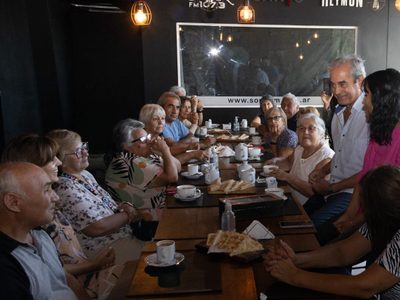 Candidatos del Frente de Todos se reunieron con referentes de centros de jubilados