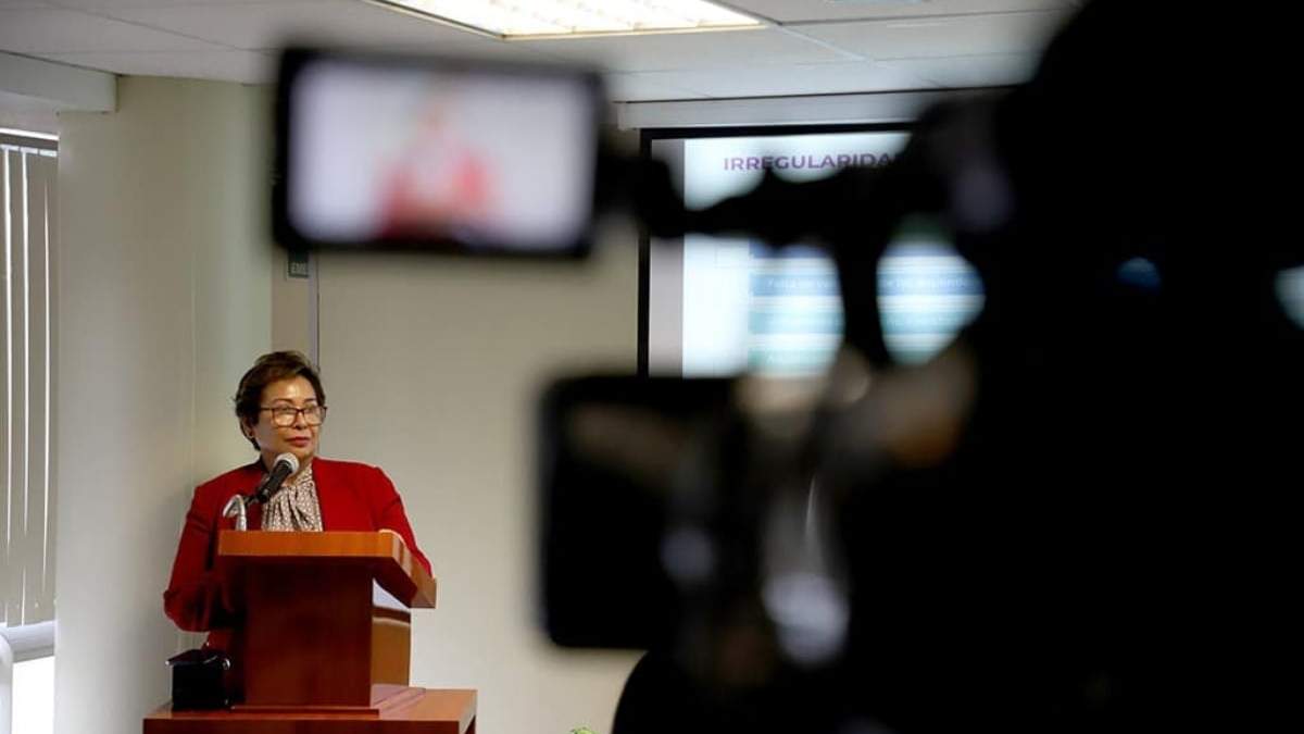 La auditora general del Órgano de Fiscalización de Veracruz, Delia González Cobos