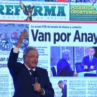 García Vilchis arremete contra Reforma por portada sobre Ricardo Anaya