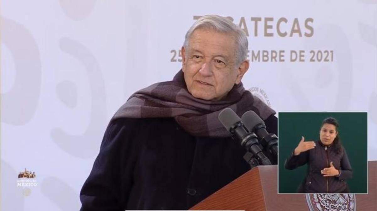El presidente López Obrador en Zacatecas
