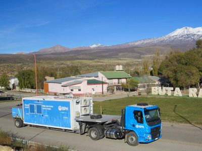 Neuquén: una sucursal móvil de BPN recorre el interior