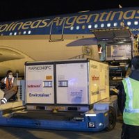 Cuántas vacunas de Sinopharm y AstraZeneca llegan hoy al país