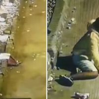 Hombre en Perú sobrevive tras ser atropellado por un tren (Video)