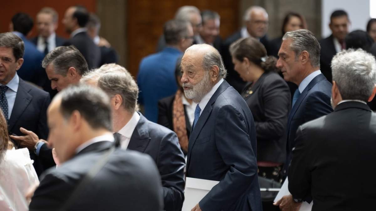 Slim. Con la 4T, los proyectos más jugosos