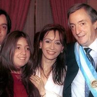 El homenaje de Florencia Kirchner a su padre por su asunción como Presidente