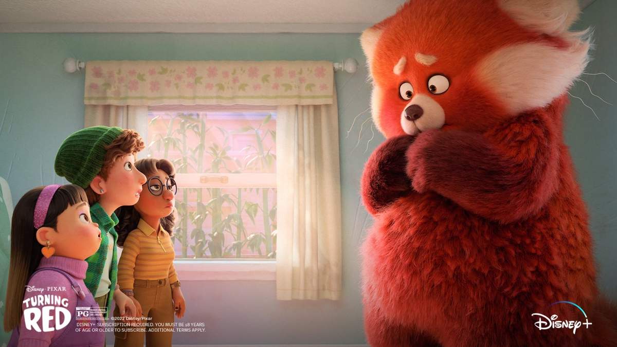 Escena de “Red”: las chicas y la adolescencia