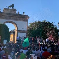 Sheinbaum presume músculo en visita por León y San Miguel Allende