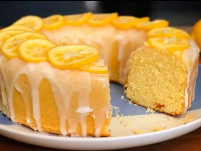 Torta matera de limón: con 1 solo huevo, prepará esta receta fácil de hacer para la hora de los mates