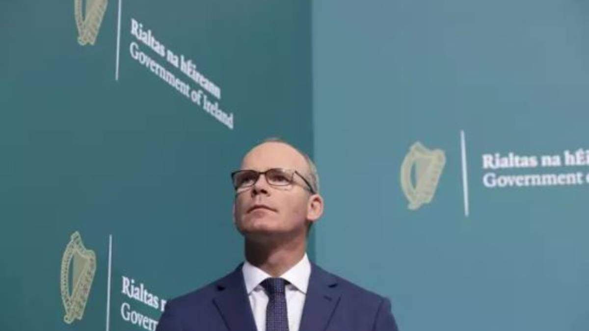 El ministro de Exteriores de Irlanda, Simon Coveney