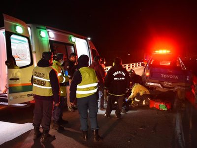 Navidad complicada: se registraron cinco alcoholemias y dos accidentes en Neuquén Capital