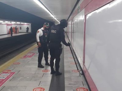 Cierran estación Boulevard Puerto Aéreo del Metro por amenaza de bomba