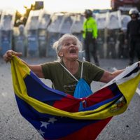 Marchan miles de venezolanos contra el fraude electoral mientras represión deja 21 muertos
