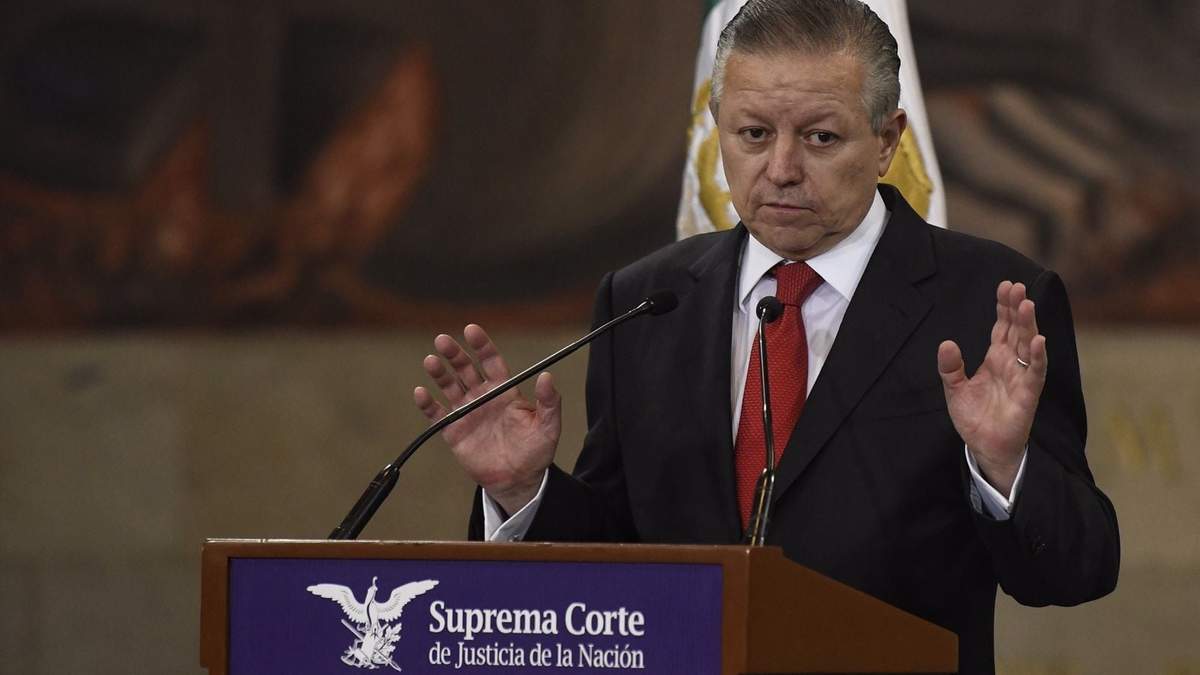 El ministro presidente de la Corte, Arturo Zaldívar