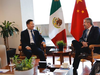 El canciller recibe al embajador de China tras la imposición de aranceles
