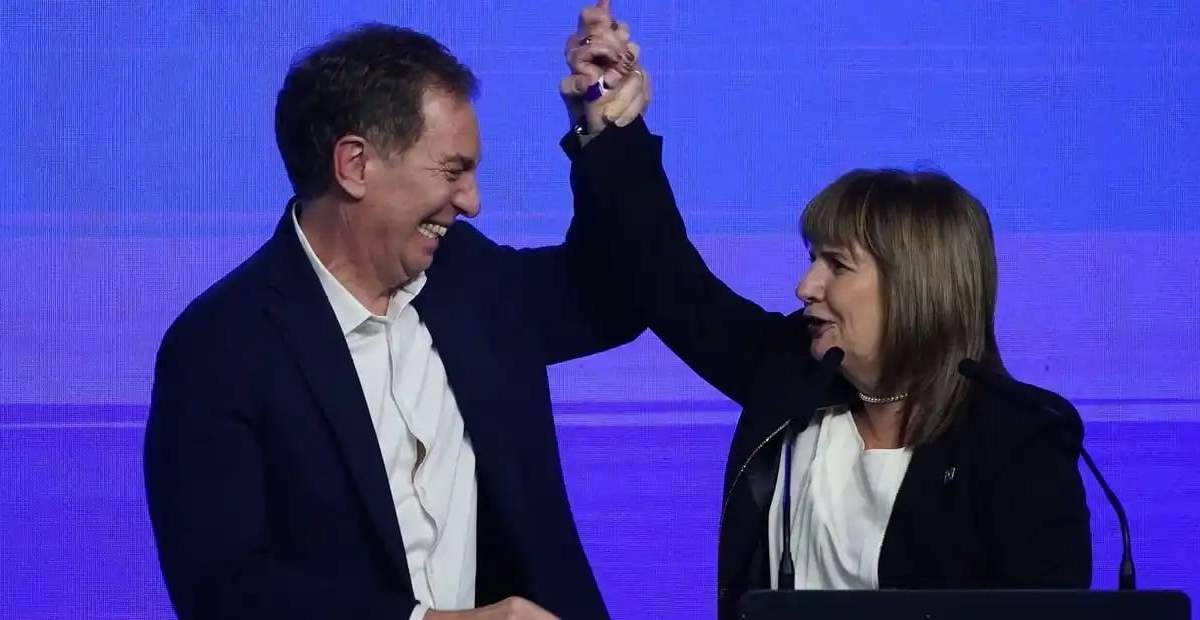 Patricia Bullrich y Diego Santilli. Fuente: (Instagram)