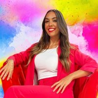 "A todo color": el veraniego y jugado look de Floppy Tesouro para empezar la semana