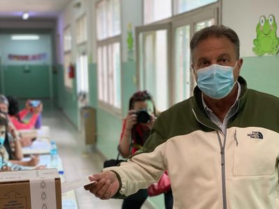 ELECCIONES 2021: Votó Carlos Eguía, a la espera de un resultado histórico en estas elecciones