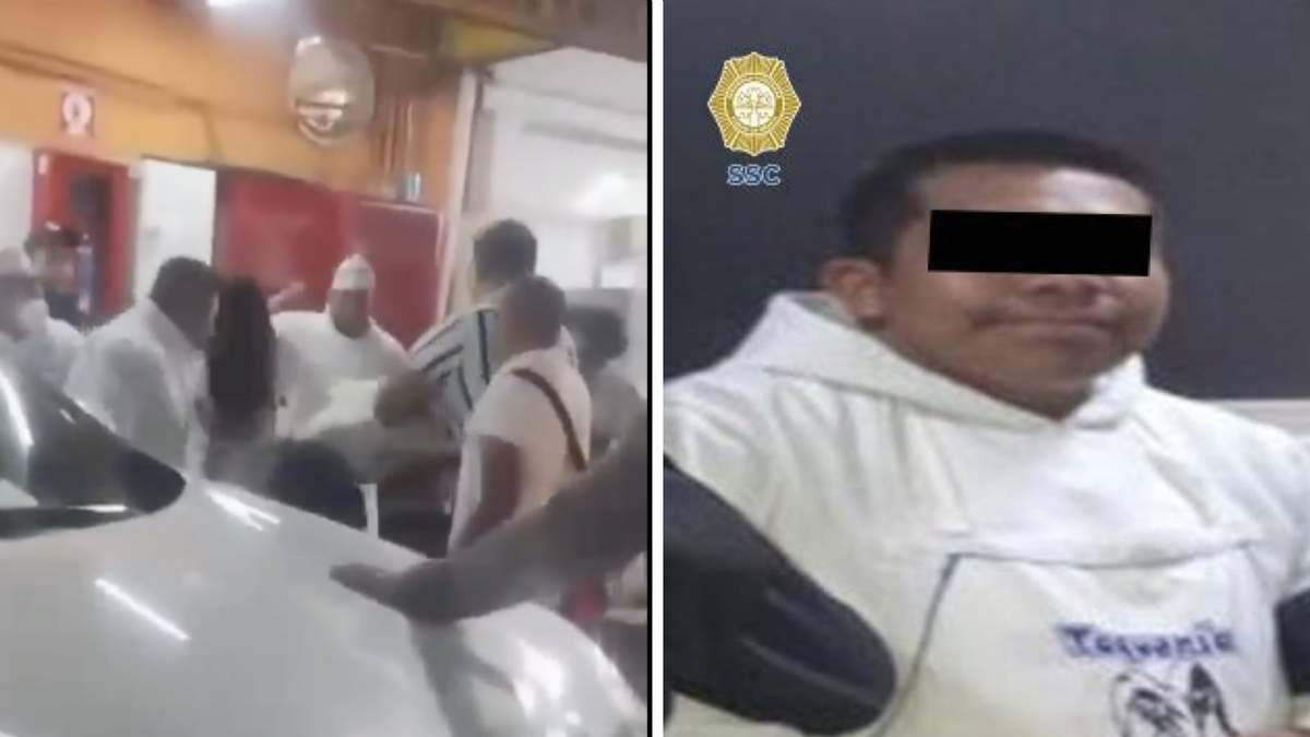 El video de la golpiza y el detenido