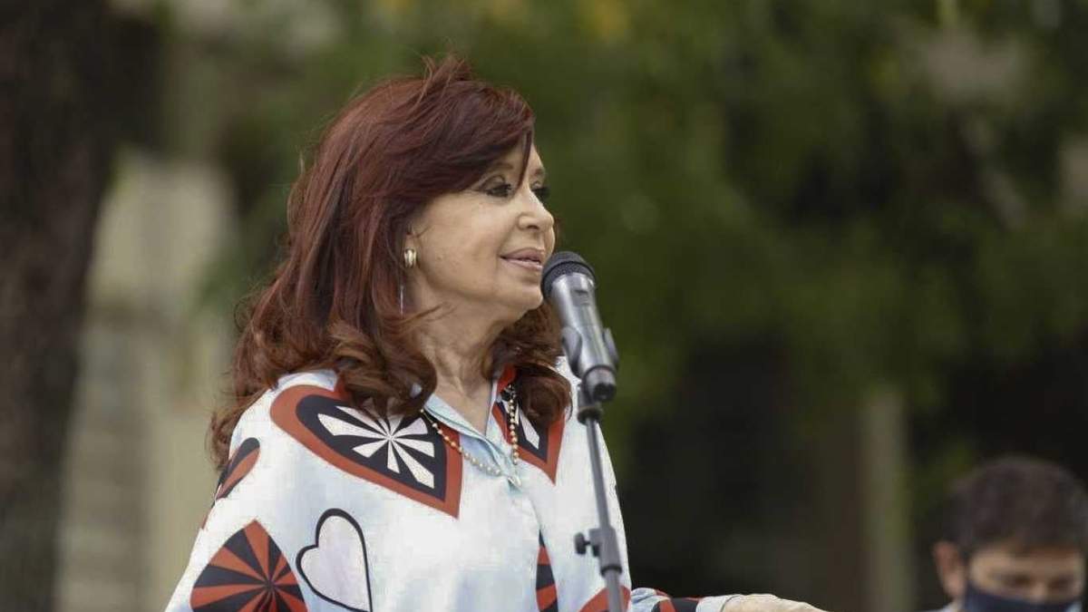La vicepresidenta de la Nación, Cristina Fernández de Kirchner. Fuente: (Twitter)