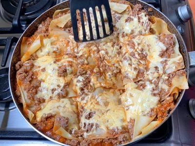 Lasaña en sartén: sin ensuciar el horno, prepará esta receta divina, rendidora y en tiempo récord