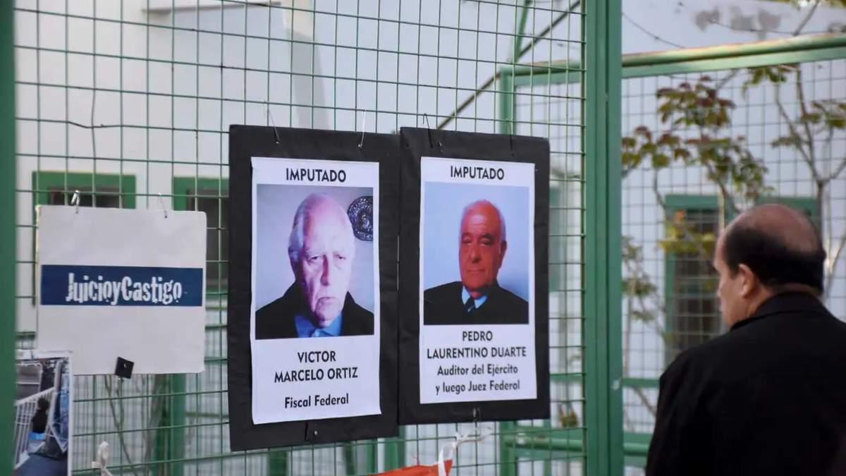 Ortiz y Duarte, cómplices judiciales de la dictadura. Fuente: (Facebook)