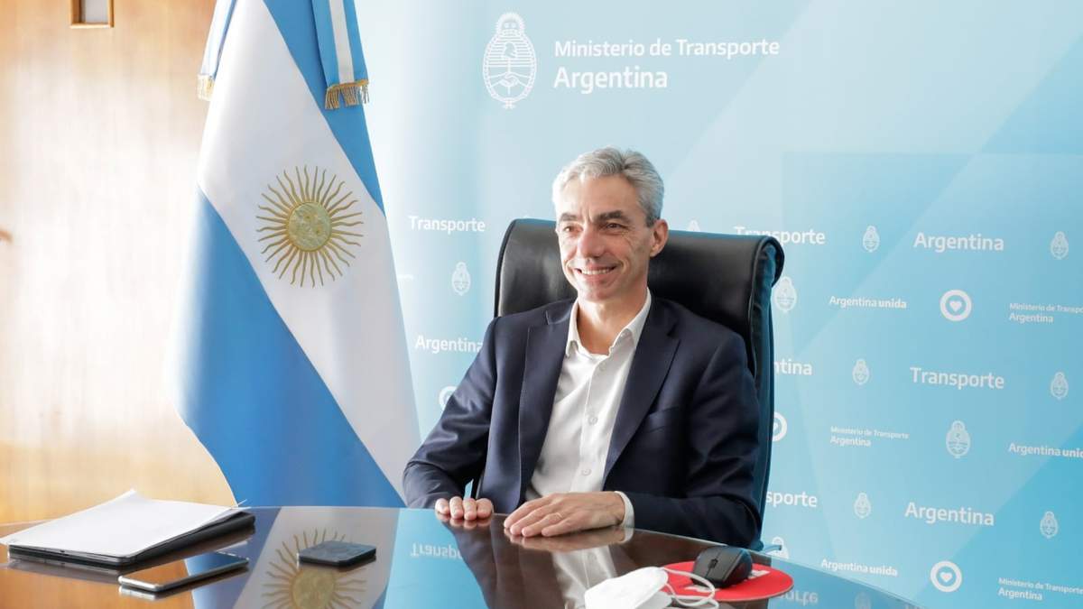Mario Meoni, ministro de Transporte. Fuente: (Twitter)