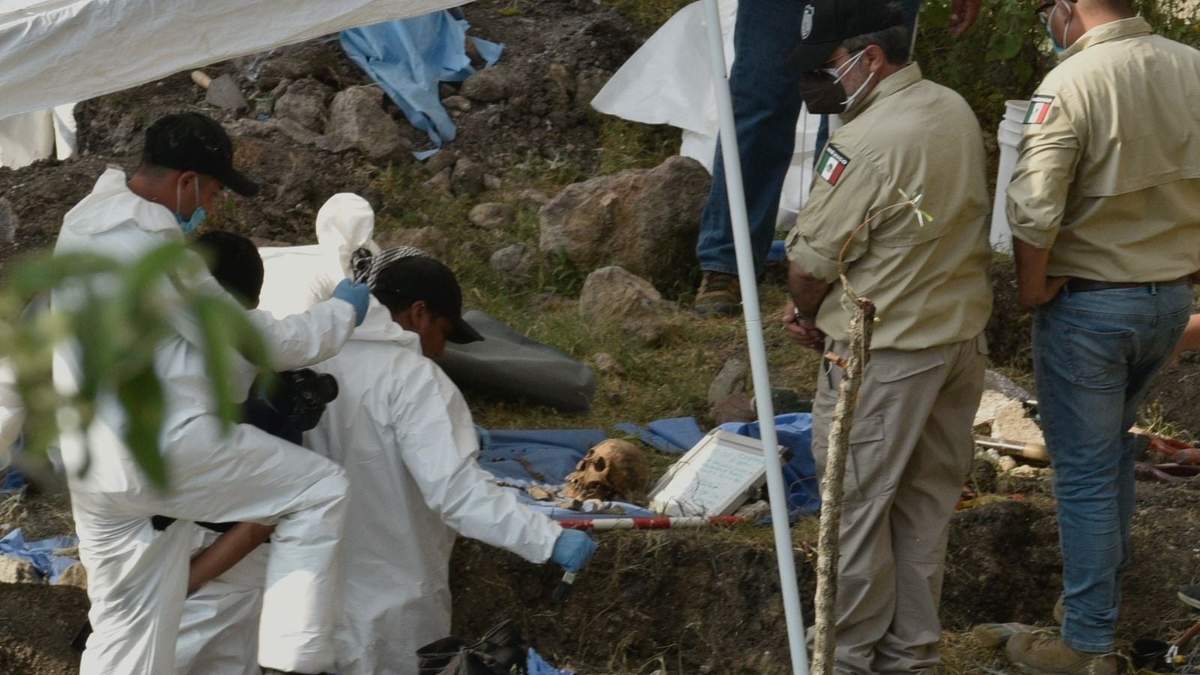 Hallazgo de restos humanos en el ejido de Mixtlalcingo, en Yecapixtla, Morelos