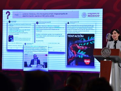 García Vilchis acusa a Lorenzo Córdova y Ciro Murayama de "megacampaña de desinformación"