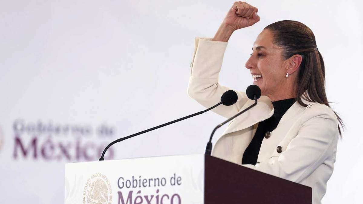 Claudia Sheinbaum este jueves en Tecámac