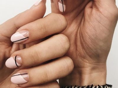 Nail Art: diseños de uñas súper chic con líneas, la tendencia que le da elegancia a tus manos