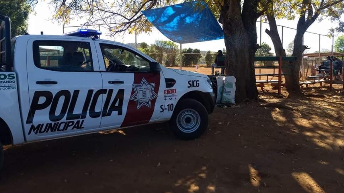 Una patrulla de la policía de San Ignacio Cerro Gordo
