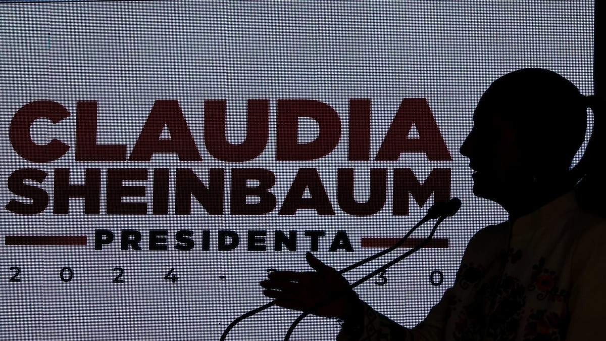Sheinbaum en la conferencia