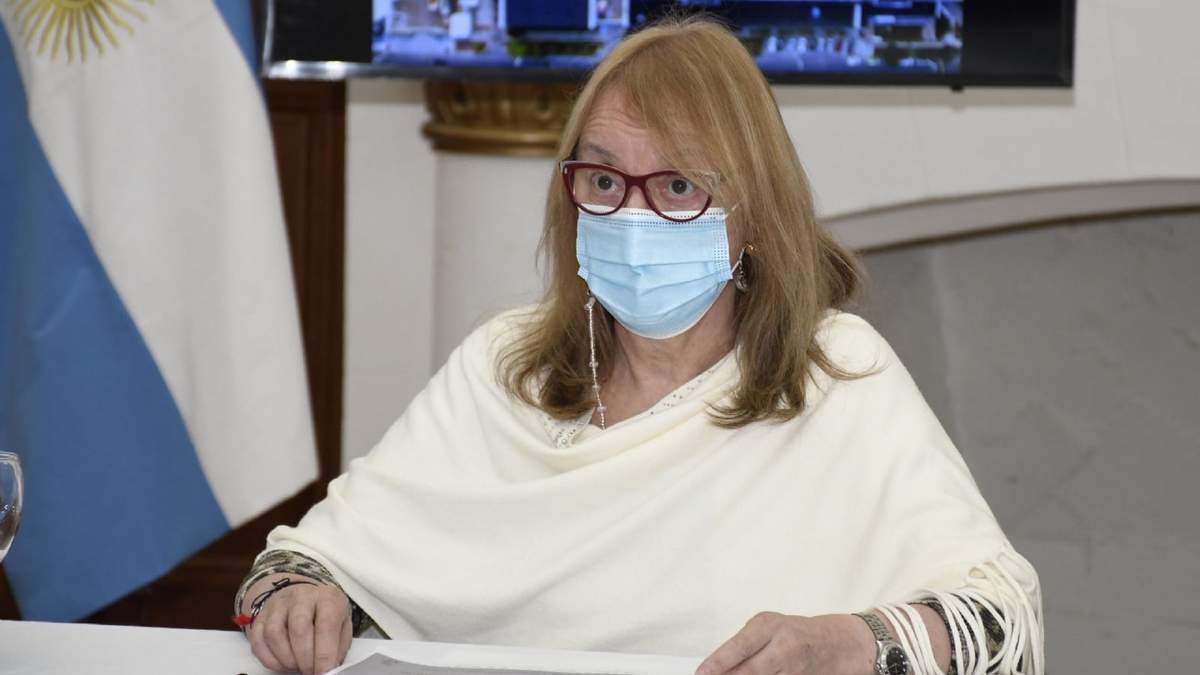 Alicia Kirchner, gobernadora de Santa Cruz. Fuente: (Twitter)